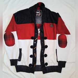 Born Fly Mens Knit Cotton Sweater In Size 3XL